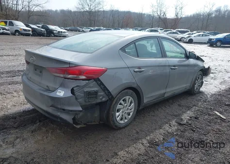 2018 Hyundai Elantra Se z USA, uszkodzony, nr VIN 5NPD74LF3JH274558